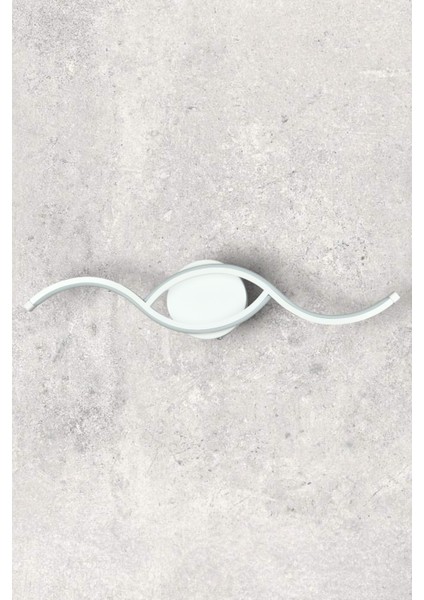 Ezgi Modern Tasarım Beyaz Renk Gün Işığı LED Banyo - Mutfak - Salon LED Duvar Aplik