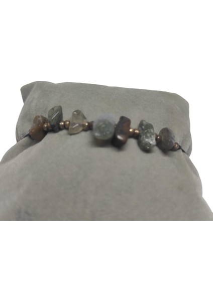 Doğal Taş Bileklik Hint Akik Taşı Bileklik Ayarlanabilir Ipli Think Who Taş Kristalize Kırık Taş Şifalı Bileklik fiyatları