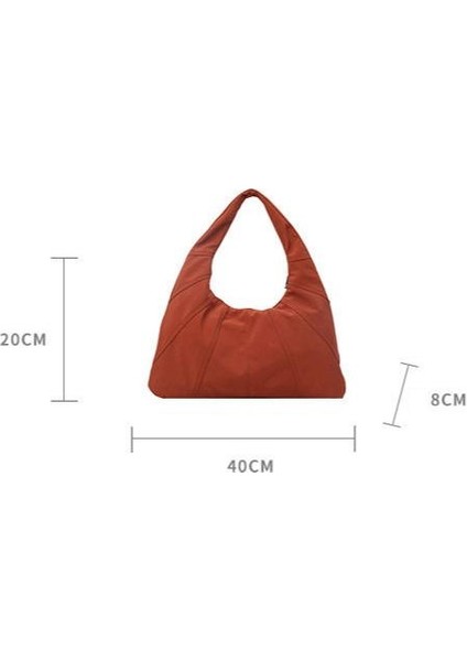 Omuz Çantası Çapraz Çanta Taşınabilir Yüksek Kaliteli ve Konforlu Tuval Malzemesi Sade Stil, Beyaz (Yurt Dışından) modelleri