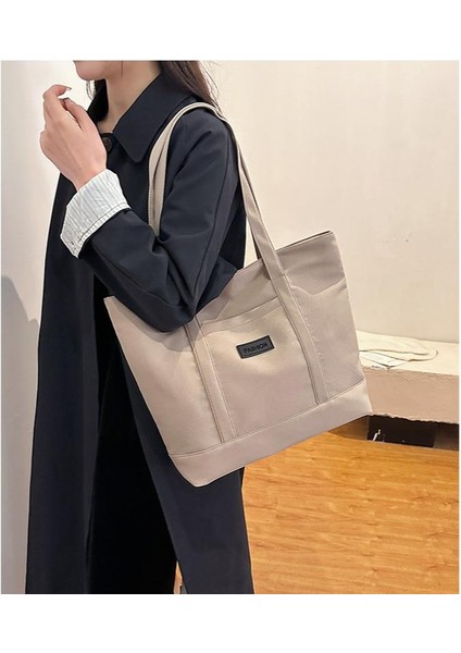 Omuz Çantası Çapraz Çanta Taşınabilir Yüksek Kaliteli Naylon Malzeme Popüler Stil Büyük Kapasite, Haki (Yurt Dışından) fiyatları