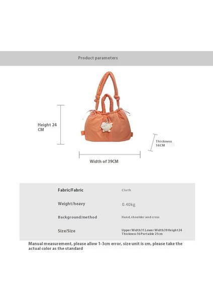 Omuz Çantası Çapraz Çanta Taşınabilir Sokak Stili Içın Yüksek Kaliteli Rahat Naylon Kumaş, Bej (Yurt Dışından) modelleri