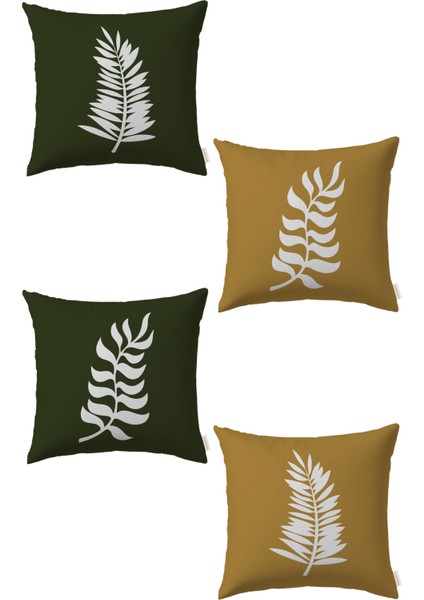 Çiçek 4’lü Kırlent Kılıf DS29