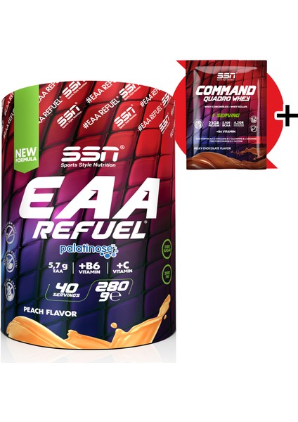 Eaa Refuel 280 gr (Şeftali) Aminoasit