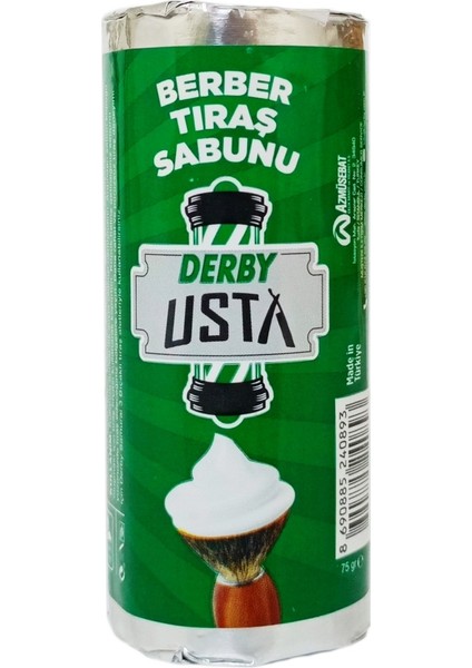Classic Tıraş Makinesi, Jaguar Tıraş Fırçası 771-K, Derby Tıraş Sabunu, Tıraş Bıçağı Set