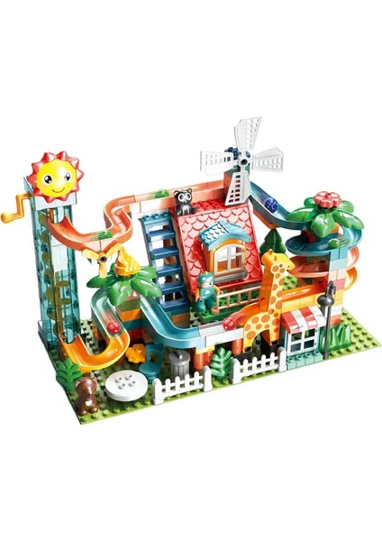 Learning Fun Marble Run Blok Yapı Seti 255 Parça - Orman Macerası