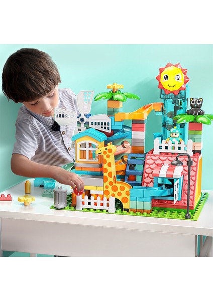 Learning Fun Marble Run Blok Yapı Seti 255 Parça - Orman Macerası