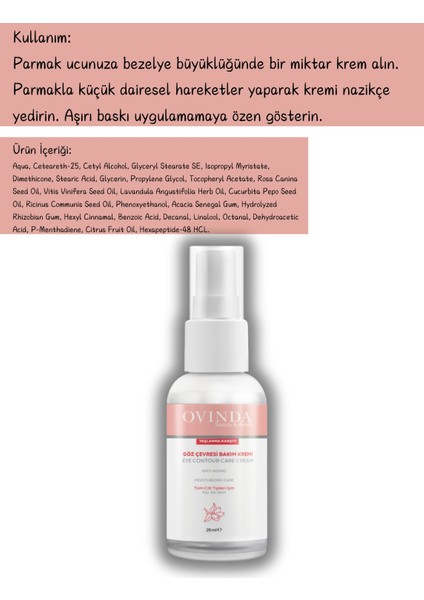 Göz Çevresi Bakım Kremi 25 ml