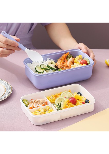 Dikdörtgen Öğrenci Plastik Öğle Yemeği Kutusu (Yurt Dışından) fırsatları