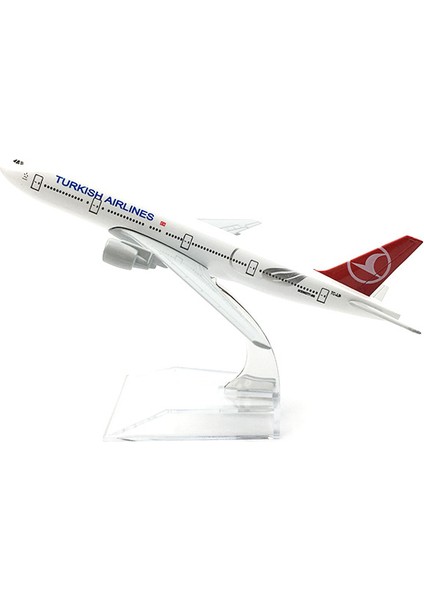 Türk Hava Yolları Boeing 777 16CM Alaşım Uçak Modeli (Yurt Dışından) modelleri