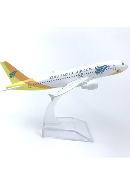 Philippine West Airlines 16CM Alaşım Uçak Modeli (Yurt Dışından)