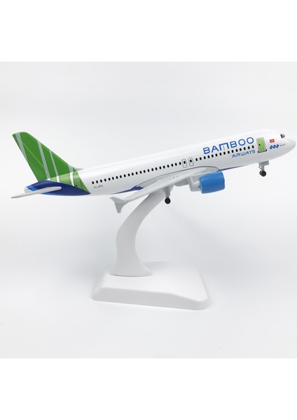 Bamboo Airways A320 20CM Alaşım Uçak Modeli (Yurt Dışından)