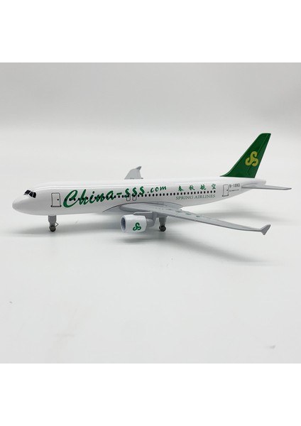 Spring Airlines A320 20CM Alaşım Uçak Modeli (Yurt Dışından)