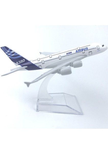 Airbus 380 16CM Alaşım Uçak Modeli (Yurt Dışından)