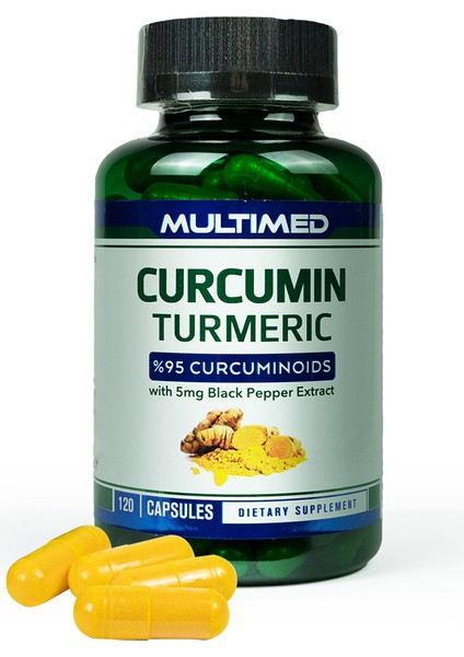 Zerdeçal Ekstartı Curcumin Turmeric 60 Sert Kapsül