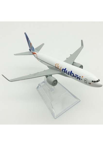 Flydubai Boeing 737 16CM Alaşım Uçak Modeli (Yurt Dışından)