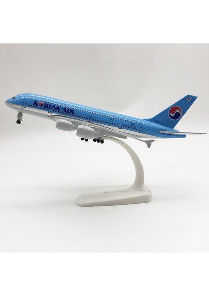 Korean Air A380 20CM Alaşım Uçak Modeli (Yurt Dışından)