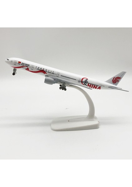 Air China Love 777 Boeing 777 20CM Alaşım Uçak Modeli (Yurt Dışından)