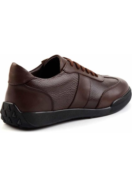 Kahve Antik Hakiki Deri Erkek Casual Ayakkabı E01011026241 fırsatları