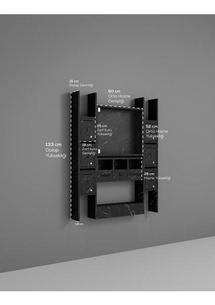 Elips Posta Kutusu Mdf 6 ' Lı indirimleri