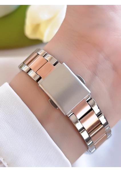 Çelik Kordon Iyon Kaplama Kasa 3 Atm Suya Dayanıklı Kadın Kol Saati+Bileklik BFL40093-EX modelleri