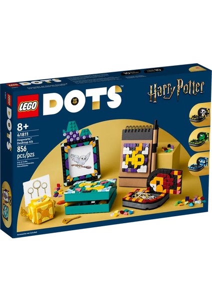 ® DOTS Hogwarts™ Masaüstü Seti 41811 - 8 Yaş ve Üzeri Harry Potter Hayranları için Çerçeve, Kutu ve Daha Fazlasını İçeren Kendin Yap Yaratıcı Dekorasyon Seti (856 Parça)