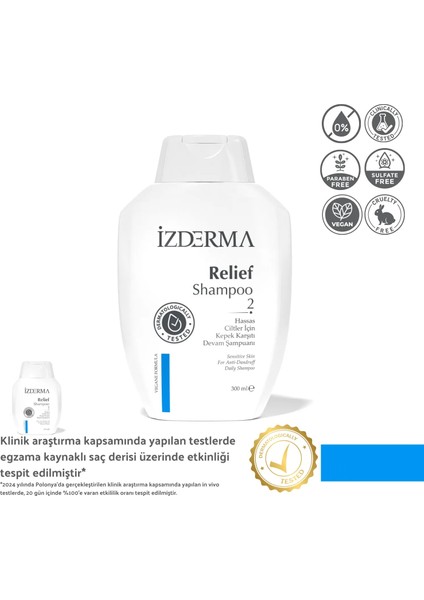 Relief Shampoo Şampuanı 300 ml