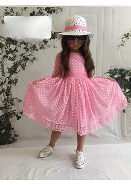 Kız Çocuk Elbise Pembe