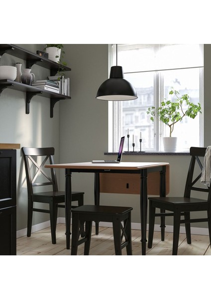 Danderyd Katlanır Mutfak Masası Katlanabilir, 74/134X80 cm