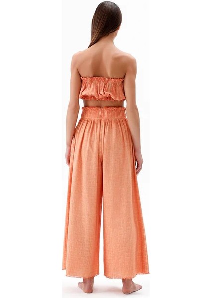 Turuncu Palazzo Pantolon Turuncu fırsatları