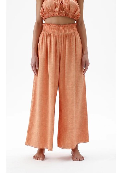 Turuncu Palazzo Pantolon Turuncu indirimleri