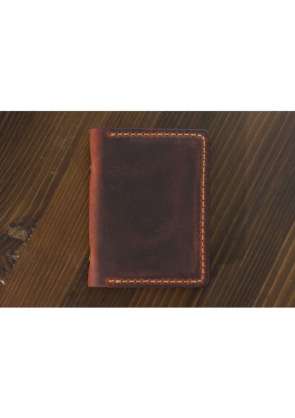 Hakiki Deri Araç Ruhsat Kılıfı / Kabı