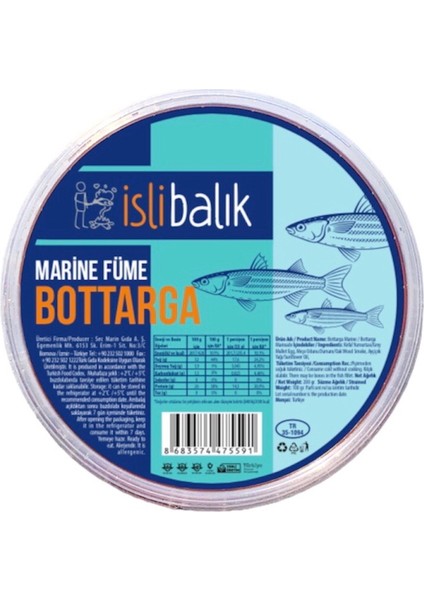 İsli Balık Bottarga Füme Marine - 50GR