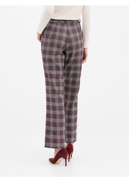 Kadın Pantolon-Bordo modelleri