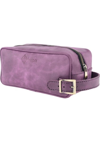 Dopp Kit Kişisel Bakım ve Seyehat Çantası - Mor