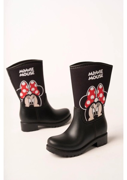 Suya Dayanıklı Anne Kız Micky Mouse Desenli Yağmur Çizmesi fiyatları