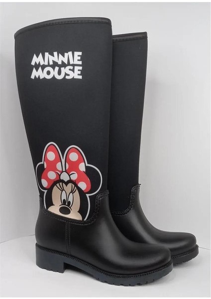 Suya Dayanıklı Anne Kız Micky Mouse Desenli Yağmur Çizmesi modelleri