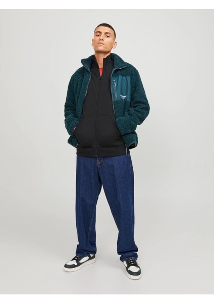 Jack&jones 12250737 Onu Fermuarlı Rıbana Yaka 2 Ceplı Sweat fırsatları