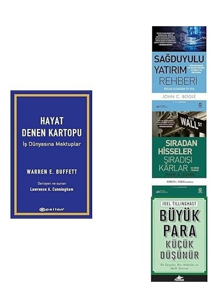 Hayat Denen Kartopu,Sağduyulu Yatırımci,Sıradan Hisseler Sıradışı Kârlar,Büyük Para Küçük Düşünür