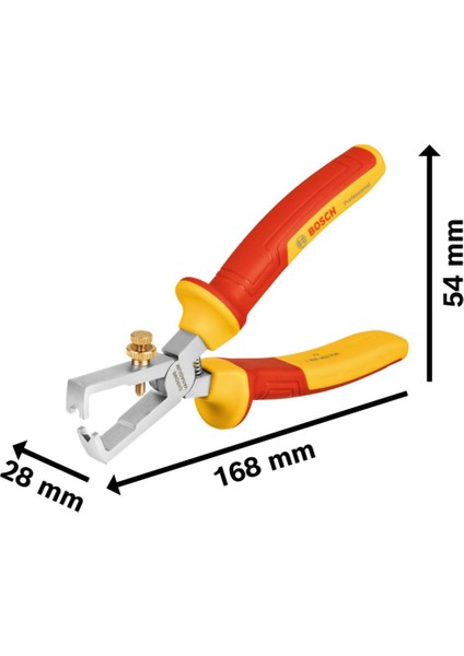 Sıyırma Pensleri Vde Wire Stripper 160 mm - 1600A02NE7