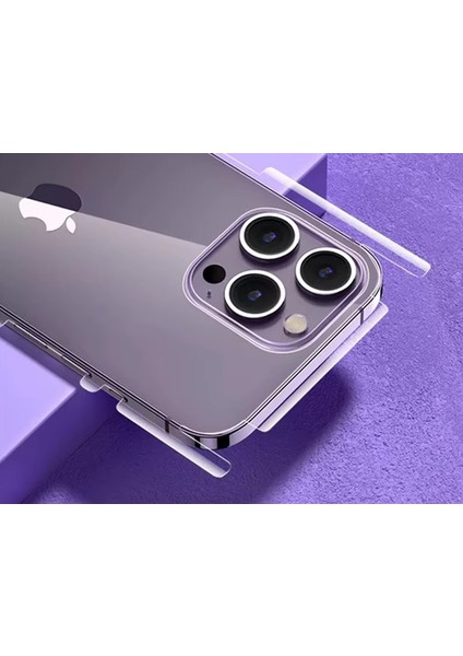 Iphone 16 Pro Uyumlu 360 Derece Arka Hidrojel Film Koruma Body Jelatin