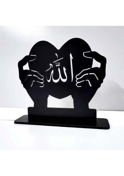 Allah Yazılı Stantlı Ahşap Dekor modelleri