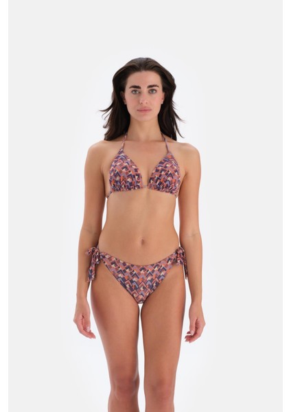 3072BK Üçgen Küçük Bikini - Turuncutk.