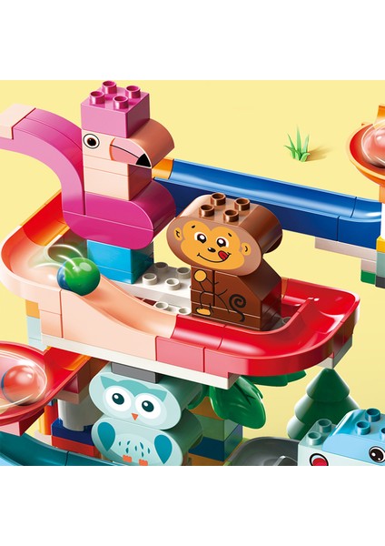 Marble Run Blok Yapı Seti 210 Parça Müzikli - Hayvanlar Alemi
