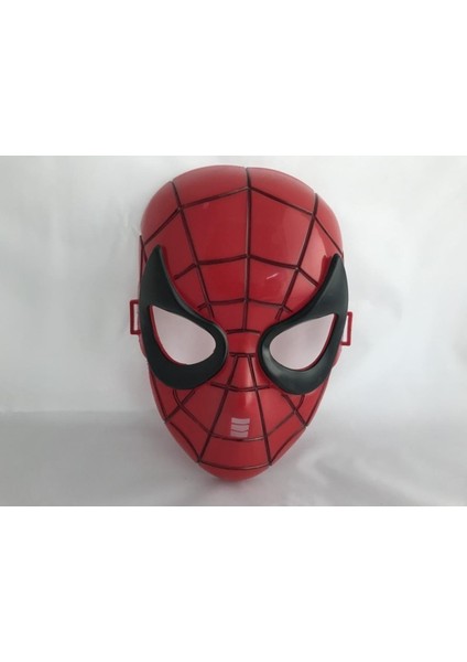 Spiderman Maske Kırmızı Siyah