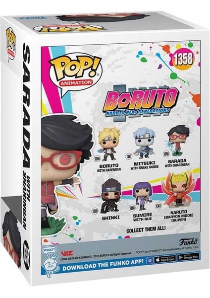 Pop Figür Animation Boruto - Sarada With Sharingan 61387