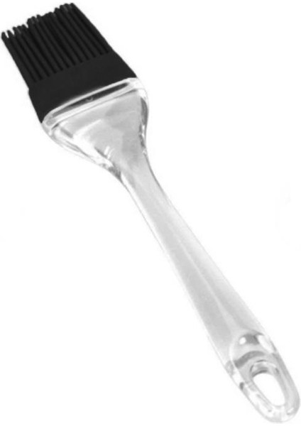 2li Plastik Saplı Silikon Hamur Yumurta Fırçası Siyah 18CM fiyatları