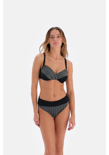 3133BK Balenli Bikini Tk - Siyah