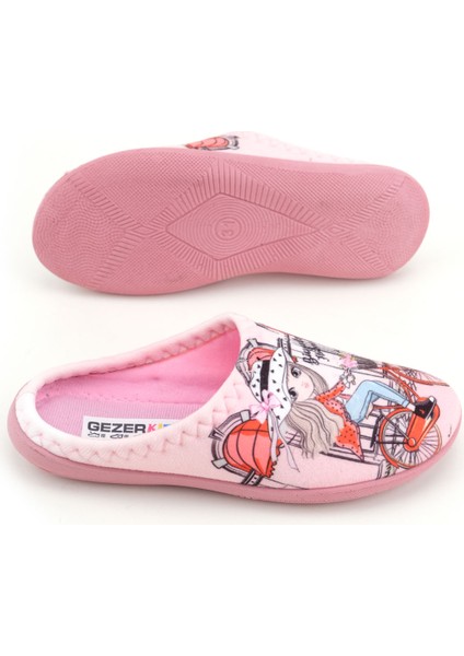 Kız Çocuk Kışlık Tasarım Rahat Sessiz Taban Gondol Ev Bahçe Terlik indirimleri
