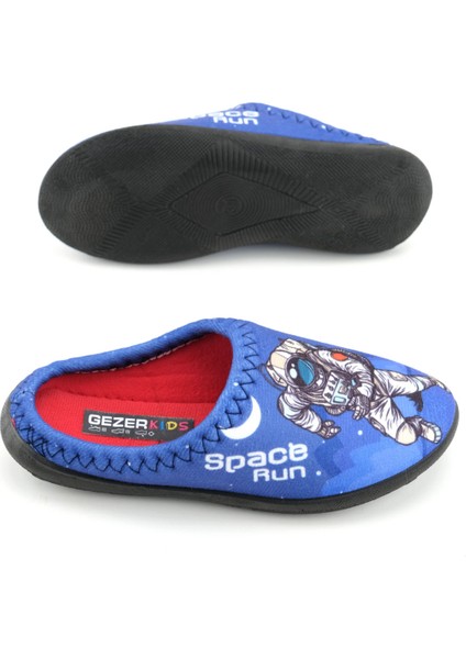 Erkek Çocuk Kışlık Space Run Rahat Taban Ev Bahçe Gondol Terlik