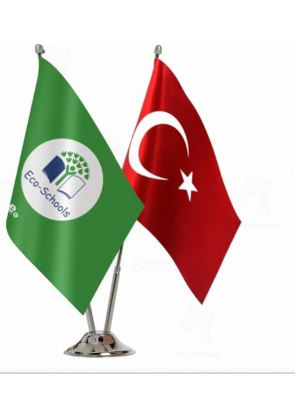Eco Schools 2 Li Masa Bayrak